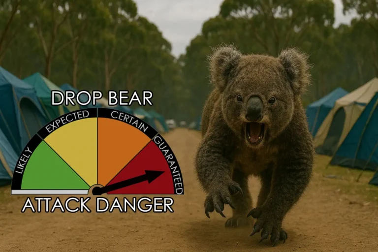 Drop bear sightings lead to attacks
